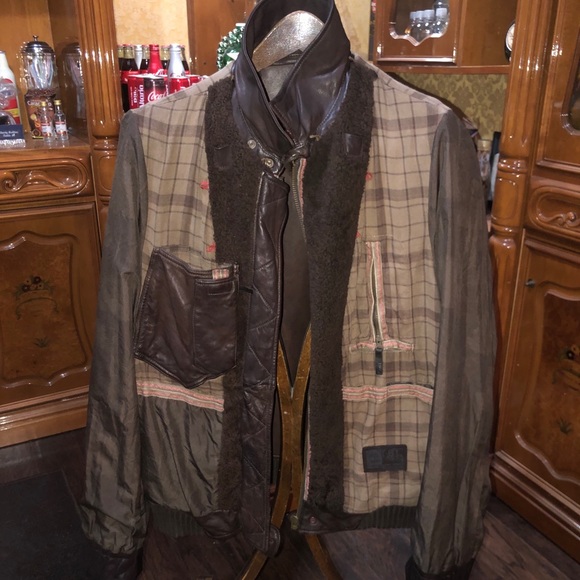 🔥Timberland🔥Leather🔥Jacket/Coat🔥 - Picture 3 of 16